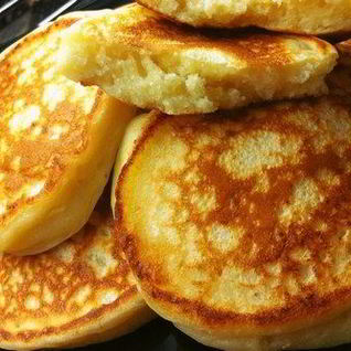 Творожные оладьи на сметане