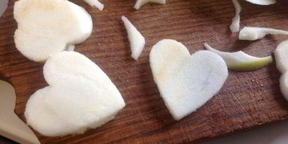 творожные оладьи с яблоками