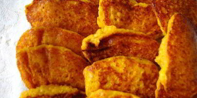 тыквенно-творожные оладушки