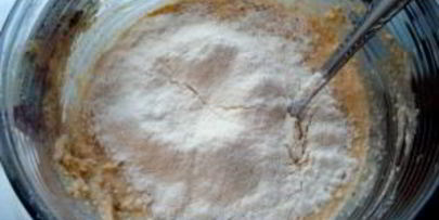 яблочно-творожные оладьи