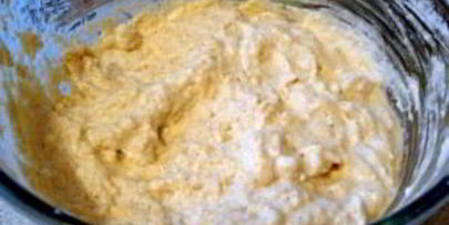 яблочно-творожные оладьи