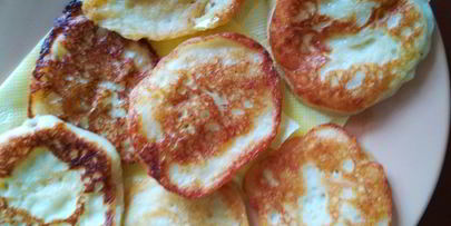 яблочные оладушки румяные щечки