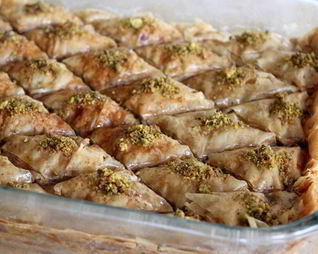 Пахлава с фисташками