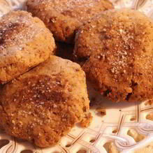 Рецепт Ароматное печенье с грецкими орехами и корицей