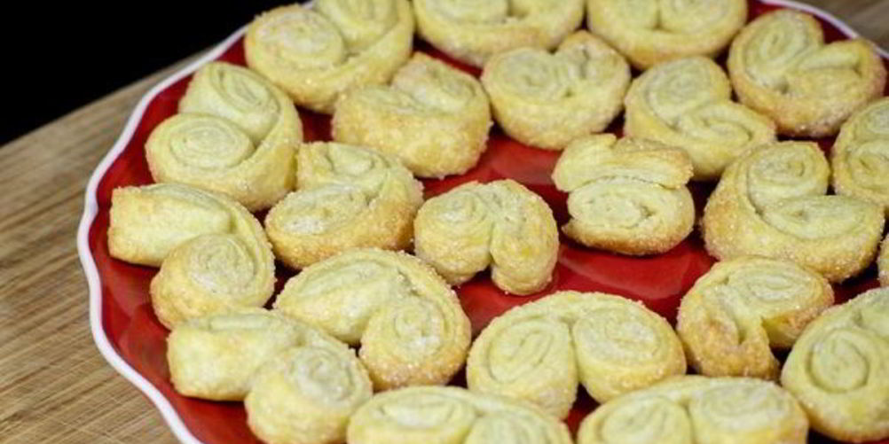 Рецепт берлинское печенье из слоеного теста