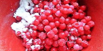 гречневое печенье с брусникой