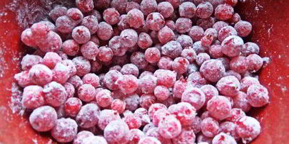 гречневое печенье с брусникой