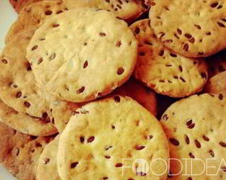 Крекеры с семенами льна