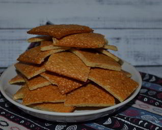 Кунжутное печенье