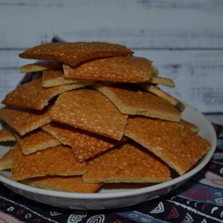 Кунжутное печенье