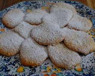 Легкое миндальное печенье