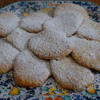 Легкое миндальное печенье