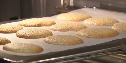 легкое миндальное печенье