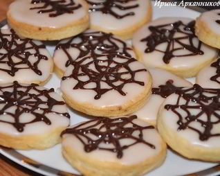 Лимонное печенье на Хэллоуин