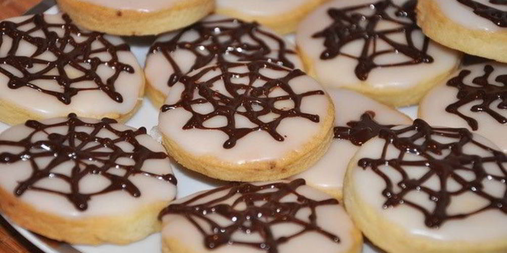 Рецепт лимонное печенье на хэллоуин