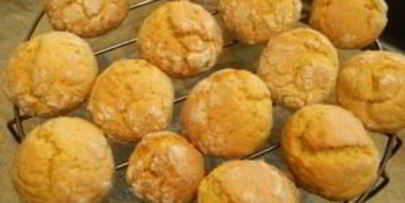 лимонное треснутое печенье