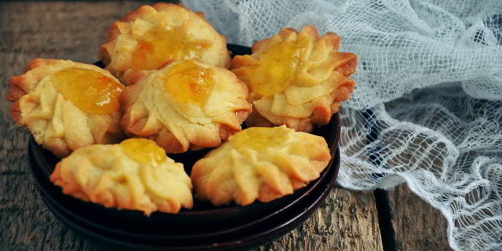 Рецепт масляное печенье с джемом