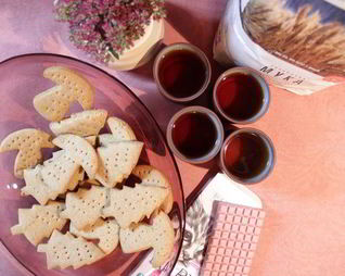 Медово-имбирное печенье