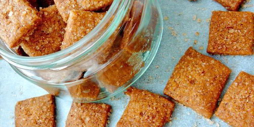 Рецепт мини-крекеры с корицей