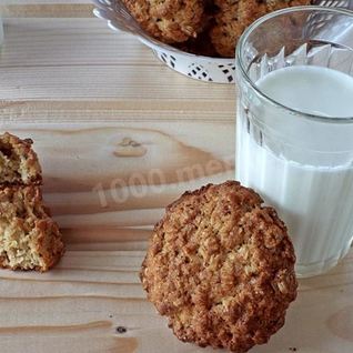 Мягкое овсяное печенье