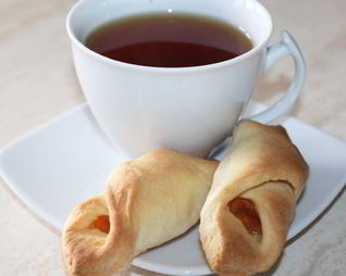 Несладкое печенье со сладким мармеладом