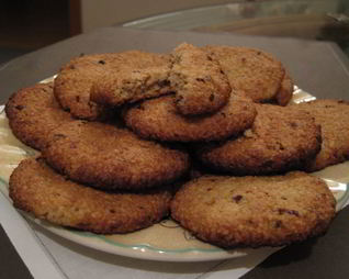 Овсяное печенье из овсяных хлопьев