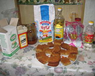 Овсяное печенье на меду