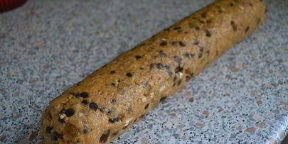 овсяное печенье с изюмом и кусочками шоколада