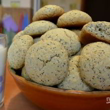 Рецепт Овсяное печенье с маком