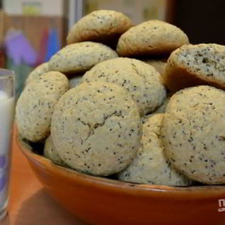 Овсяное печенье с маком