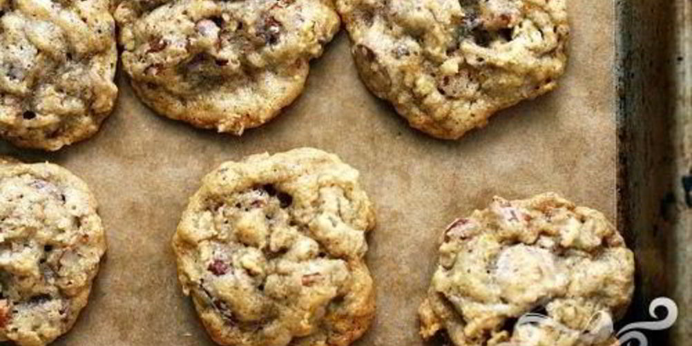 Рецепт овсяное печенье с орехами и шоколадом