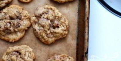 овсяное печенье с орехами и шоколадом