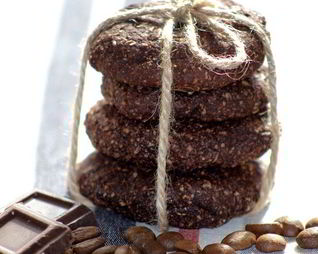 Овсяное печенье с цельнозерновой мукой и какао