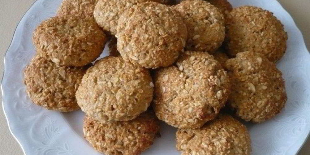 Рецепт овсяное печенье с творогом и бананом