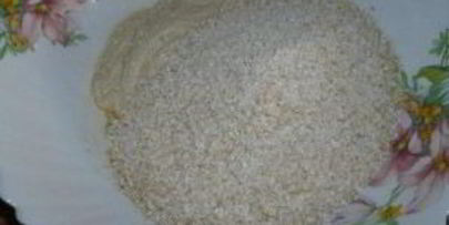 овсяное печенье с творогом и бананом