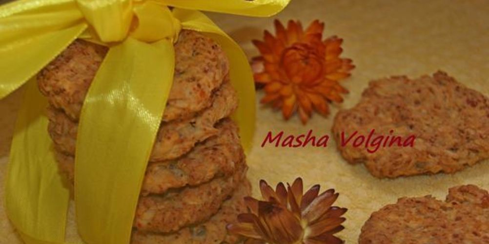 Рецепт овсяное печенье с творогом и яблоком