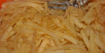 овсяное печенье с творогом и яблоком