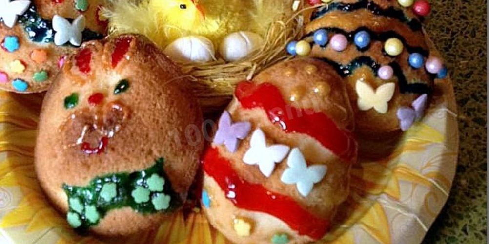 Рецепт пасхальное печенье в силиконовой форме