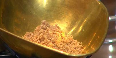 печенье финансье с маком