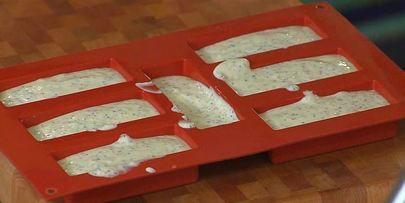 печенье финансье с маком