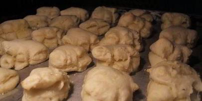 печенье гусиные лапки