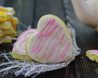 Печенье имбирное с глазурью