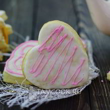 Рецепт Печенье имбирное с глазурью