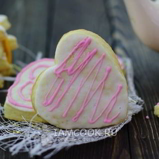 Печенье имбирное с глазурью