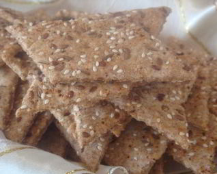 Печенье-крекеры со специями