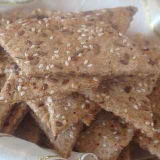 Печенье-крекеры со специями