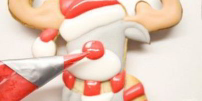 печенье олененок рудольф