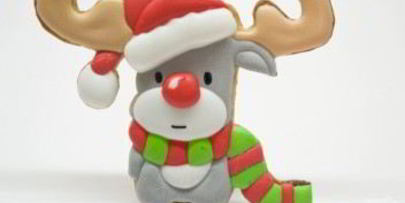 печенье олененок рудольф