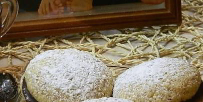 печенье ореховое с шоколадной начинкой