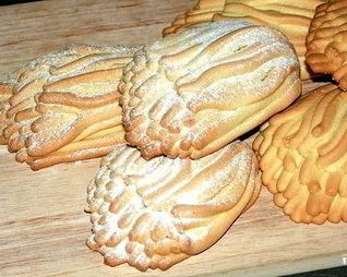 Печенье песочное через мясорубку